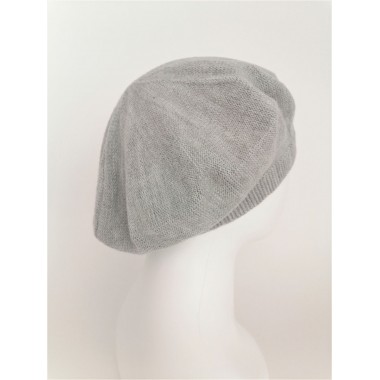 Берет женский 5501/386 светло серый цвет серый меланж Берет женский 5501/386 светло серый цвет серый меланж
