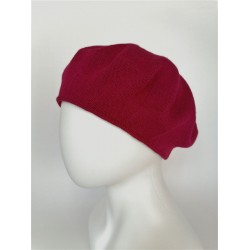 Берет женский 5502/432георгин, цвет бордо