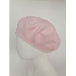 Берет женский 5502/180св.бегония, цвет светло- розовый	