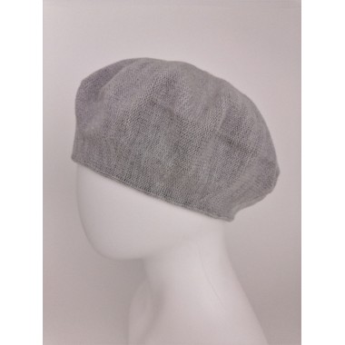 Берет женский 5502/386светло серый ,цвет серый меланж Берет женский 5502/386светло серый ,цвет серый меланж