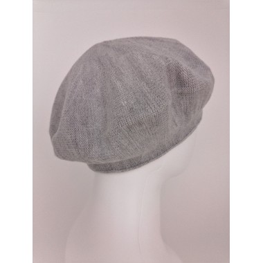 Берет женский 5502/386светло серый ,цвет серый меланж Берет женский 5502/386светло серый ,цвет серый меланж