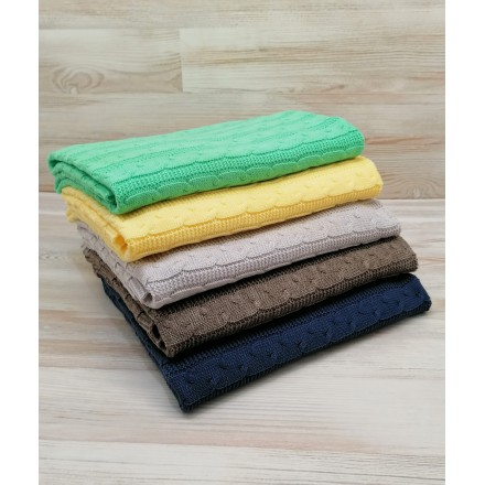 Пледы фактурные