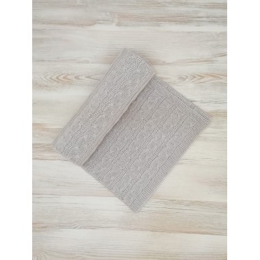 Плед детский вязаный 6301/95, цвет мулине. Плед детский вязаный 6301/95, цвет мулине.