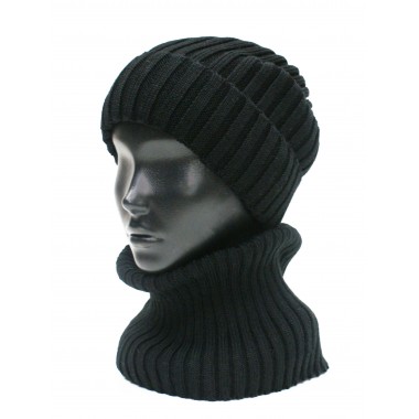 Снуд вязаный, черный Снуд вязаный, черный