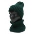 Снуд вязаный, темно-зеленый Снуд вязаный, темно-зеленый