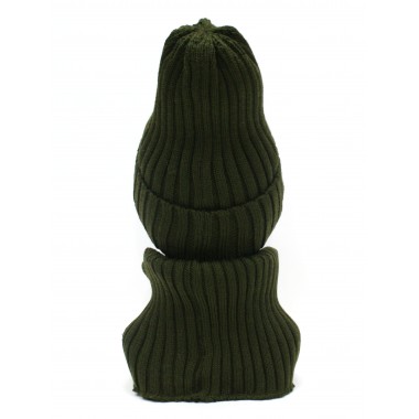 Снуд вязаный, оливковый Снуд вязаный, оливковый