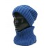 Шапка вязаная с подкладом, размер 56-58, индиго Шапка вязаная с подкладом, размер 56-58, индиго