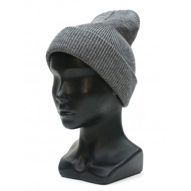 Шапка вязаная двойная, унисекс, размер 55-58, маренго Шапка вязаная двойная, унисекс, размер 55-58, маренго