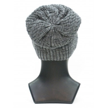 Шапка связанная фактурной вязкой, маренго Шапка связанная фактурной вязкой, маренго