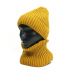 Шапка вязаная унисекс, размер 56-58, горчица Шапка вязаная унисекс, размер 56-58, горчица