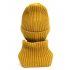 Шапка вязаная унисекс, размер 56-58, горчица Шапка вязаная унисекс, размер 56-58, горчица